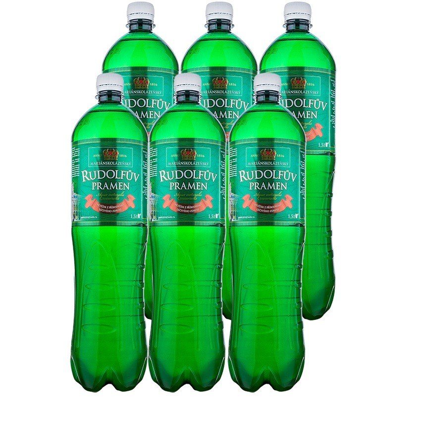 Вода «Рудольфов Прамен» 6х1,5 л, газ ПЭТ | Arkhyz
