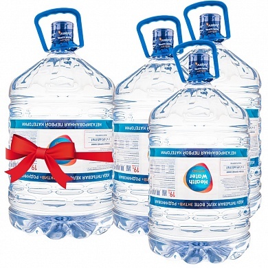 Набор воды в ПЭТ «Health Water ACTIVE+» 3+1