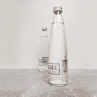 Брендированная вода №4 «Мия» 0,33 л, стекло (этикетка плёнка)