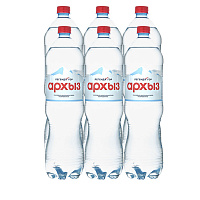 Вода «ЛЕГЕНДА ГОР АРХЫЗ» 6х1,5 л, газ ПЭТ
