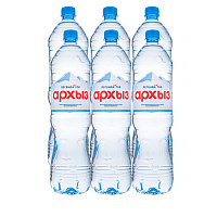 Вода «ЛЕГЕНДА ГОР АРХЫЗ» 6х1,5 л, без газа ПЭТ
