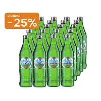 Вода лечебно-столовая «Нарзан» 20х0,45 л, газ стекло