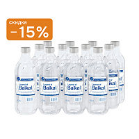 Вода Legend of Baikal, 12х0,33 л, газ стекло