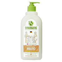 Мыло жидкое для рук Synergetic «Миндальное молочко» 0,5 л