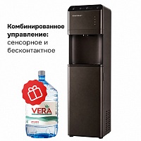 Кулер напольный для воды Greendex Deep Bronze бронзовый