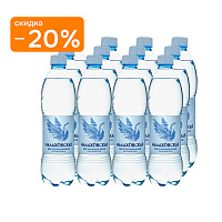 Вода «Малаховская» 12х0,5 л без газа ПЭТ