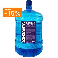 Вода функциональная LONGAVITA магний+калий 18,9 л, одноразовая тара