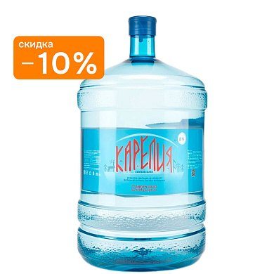 Вода щелочная «Карелия сияние озер» 19 л, оборотная тара