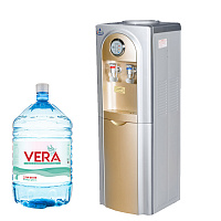 Кулер напольный для воды SMixx 95 L золотой с серебром