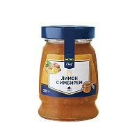 Лимон с имбирем протертый с сахаром, 350 г
