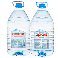 Вода «ЛЕГЕНДА ГОР АРХЫЗ» 2х5 л, одноразовая тара