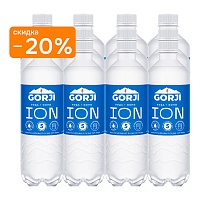 Вода с электролитами GORJI ION 12х0,5 л, без газа ПЭТ