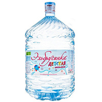 Вода «Эльбрусинка ДЕТСКАЯ» 19 л, одноразовая тара