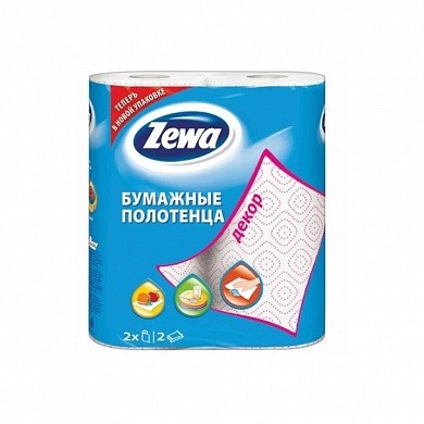 Кухонное бумажное полотенце ZEWA (2 шт/2 сл)