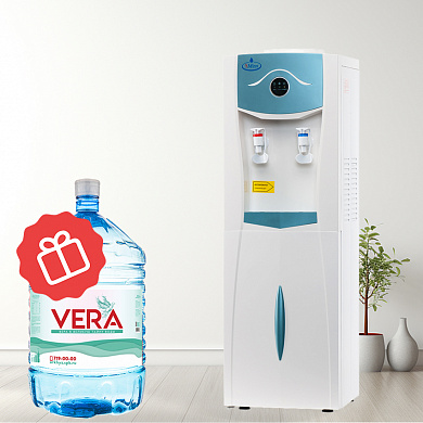 Кулер напольный для воды SMixx 03 LD белый с голубым