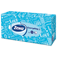 Салфетки Zewa Everyday коробка, 2 сл. 100 шт