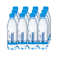 Вода «Карельская жемчужина +» 12х0,5 л, газ ПЭТ