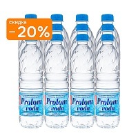 Вода щелочная Prolom voda 12х0,5 л, без газа ПЭТ