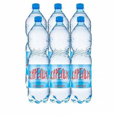 Вода щелочная «Карелия сияние озер» 6х1,5 л, без газа ПЭТ
