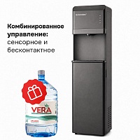 Кулер напольный для воды Greendex Space Grey серый