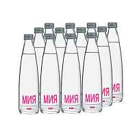 Вода «МИЯ» 24х0,33 л, газ стекло