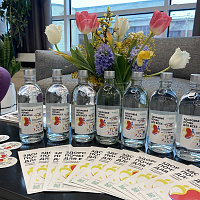 Брендированная вода №7 0,5 л, стекло (этикетка плёнка)