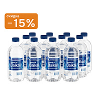 Вода Legend of Baikal, 12х0,33 л, без газа ПЭТ