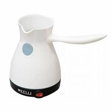 Электрическая кофеварка Kelli KL-1445 белая (600 мл)