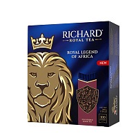 Чай Richard черный Royal legend of Africa, в пакетах 100 шт