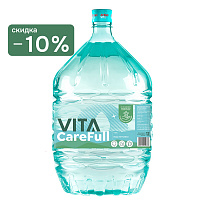 Вода VITA CareFull 19 л, одноразовая тара