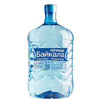 Вода Legend of Baikal 18,9 л, одноразовая тара