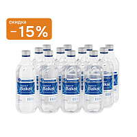 Вода Legend of Baikal, 12х0,33 л, без газа стекло