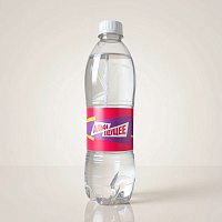 Брендированная вода №7 0,5 л, ПЭТ, этикетка бумажная круговая