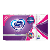 Полотенца кухонные бумажные Zewa 2сл. 4 рулона