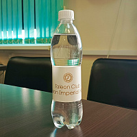 Брендированная вода №6 0,5 л, ПЭТ (этикетка круговая полипропилен)