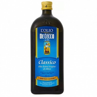 Масло оливковое Extra Vergine Classico 1 л, стекло