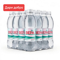 Дари добро Вода «Вера» 12х0,5 л, без газа ПЭТ