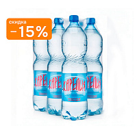 Вода щелочная «Карелия сияние озер» 6х1,5 л, без газа ПЭТ