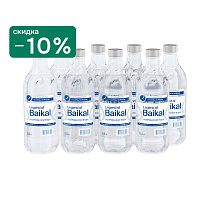 Вода Legend of Baikal, 8х0,5 л, газ стекло