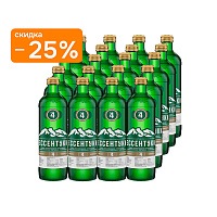 Вода лечебно-столовая «Ессентуки №4» 20х0,45 л, газ стекло