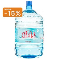 Вода Карелия сияние озер одноразовая тара