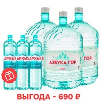 Набор воды «Азбука гор»
