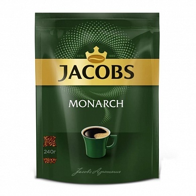 Кофе Jacobs Monarch растворимый, 240 г