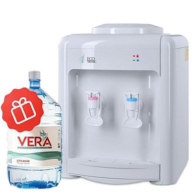 Кулер настольный для воды Ecotronic H2-TE белый