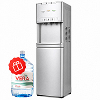 Кулер напольный для воды Greendex Silver Star серый