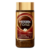 Кофе Нескафе Gold растворимый,190 г
