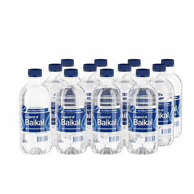 Вода Legend of Baikal, 12х0,33 л, без газа ПЭТ