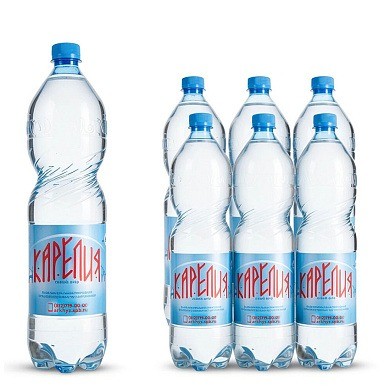 Вода щелочная «Карелия сияние озер» 6х1,5 л, без газа ПЭТ