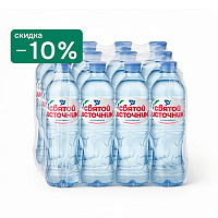 Вода «Святой Источник» 12х0,5 л, без газа ПЭТ