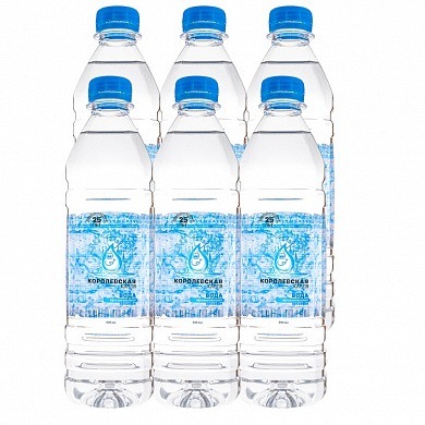Вода «МИЯ» «Королевская вода» 6х1,5 л, без газа ПЭТ